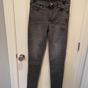Gap Midrise Skinny Jeans in Gray